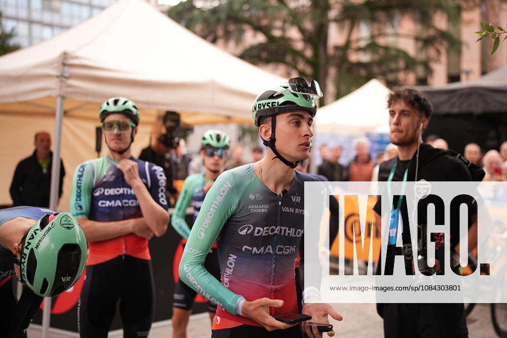 France s Paul Seixas of Decathlon CMA CGM Team during the 120th edition of the Il Lombardia, Tour of Lombardy cycling race, a 239 km one day race from Bergamo to Como on October 10, 2026, Italy.