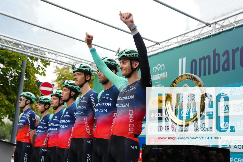 France s Paul Seixas of Decathlon CMA CGM Team during the 120th edition of the Il Lombardia, Tour of Lombardy cycling race, a 239 km one day race from Bergamo to Como on October 10, 2026, Italy.