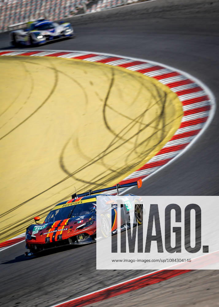 AUTO - ELMS - 4 HOURS OF PORTIMAO 2026 50 TOLEDO Custodio (usa), WADOUX Lilou (fra), AGOSTINI Riccardo (ita), Richard Mille AF Corse, Ferrari 296 LMGT3 Evo, LMGT3, action during the 4 Hours of Portimao 2026, 6th round of the 2026 European Le Mans Series on the Autodromo Internacional do Algarve from October 8 to 10, 2026 in Portimao, Portugal - PortimaoPortugal