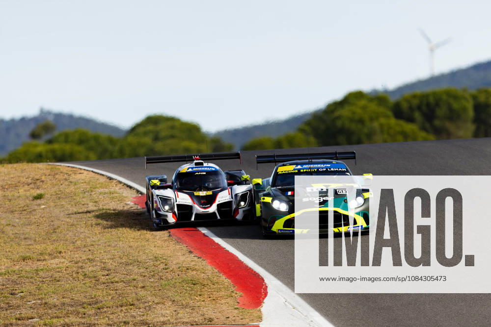 AUTO - MLC 2026 - PORTIMAO 09 IGLESIAS Louis (fra), DODDS Maxwell (gbr), ANS Motorsport, Ligier JS P325 - Toyota, LMP3, action 10 SAGER Philipp (aut), HASSE CLOT Valentin (fra), Racing Spirit of LÃ man, Aston Martin Vantage AMR GT3 Evo, GT3, action crash during the 6th round of the 2026 Michelin Le Mans Cup on the Autodromo Internacional do Algarve from October 8 to 10, 2026 in Portimao, Portugal -