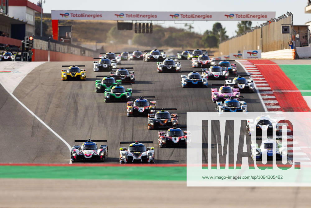AUTO - MLC 2026 - PORTIMAO 85 FROST Danial (sgp), PEUGEOT Enzo (fra), R-ace GP, Duqueine D09 - Toyota, LMP3, action 09 IGLESIAS Louis (fra), DODDS Maxwell (gbr), ANS Motorsport, Ligier JS P325 - Toyota, LMP3, action 04 CARANTA Jules (fra), PITAMBER Mikaeel (rsa), Nielsen Racing, Duqueine D09 - Toyota, LMP3, action Start during the 6th round of the 2026 Michelin Le Mans Cup on the Autodromo Internacional do Algarve from October 8 to 10, 2026 in Portimao, Portugal -