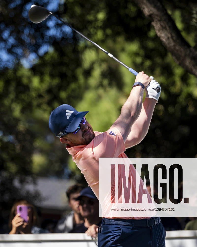 Golf 2026: Open De Espana: Day Three MADRID, SPAIN - OCTOBER 10: Connor Syme of Scotland tees off on day three of the Open de Espana presented by Madrid at Club de Campo Villa de Madrid on October 10, 2026 in Madrid, Spain. Madrid Club de Campo Villa de Madrid Madrid Spain