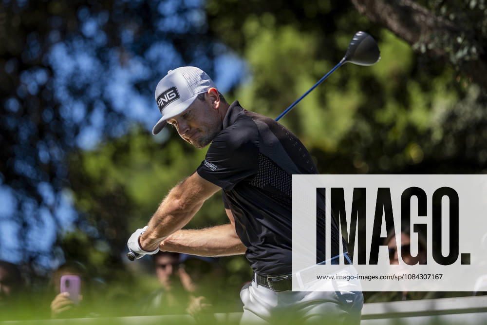 Golf 2026: Open De Espana: Day Three MADRID, SPAIN - OCTOBER 10: Joel Girrbach of Switzerland tees off on day three of the Open de Espana presented by Madrid at Club de Campo Villa de Madrid on October 10, 2026 in Madrid, Spain. Madrid Club de Campo Villa de Madrid Madrid Spain