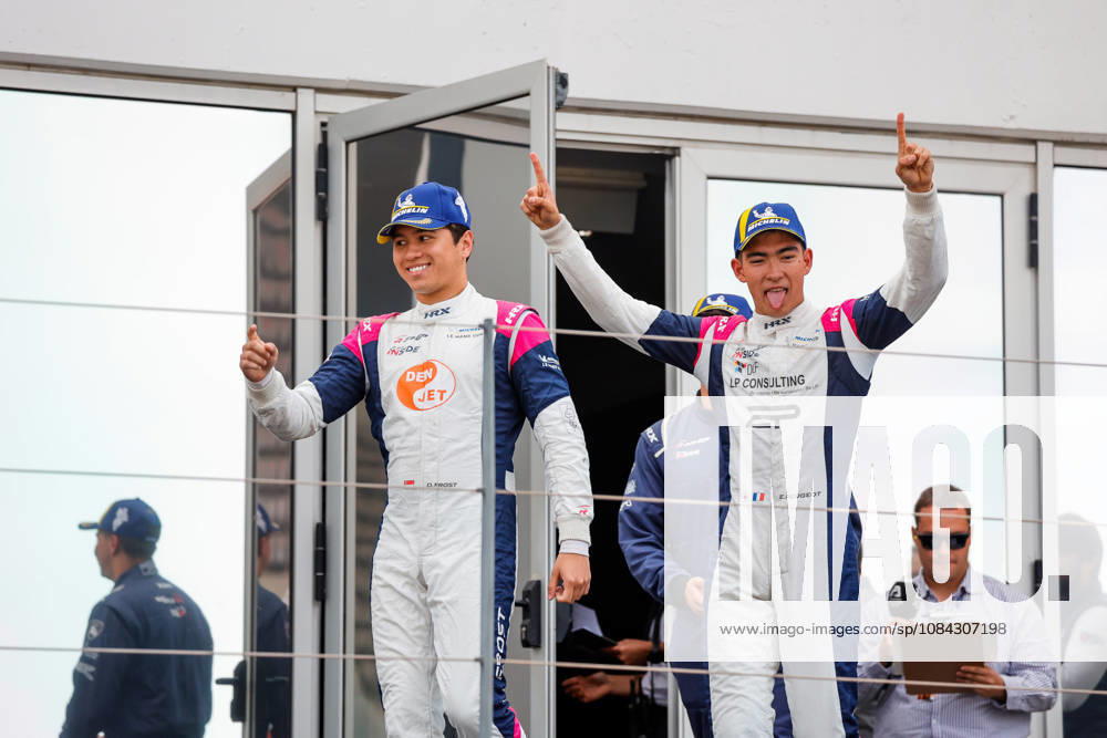 AUTO - MLC 2026 - PORTIMAO 85 FROST Danial (sgp), PEUGEOT Enzo (fra), R-ace GP, Duqueine D09 - Toyota, LMP3, portrait celebration during the 6th round of the 2026 Michelin Le Mans Cup on the Autodromo Internacional do Algarve from October 8 to 10, 2026 in Portimao, Portugal - PortimaoPortugal