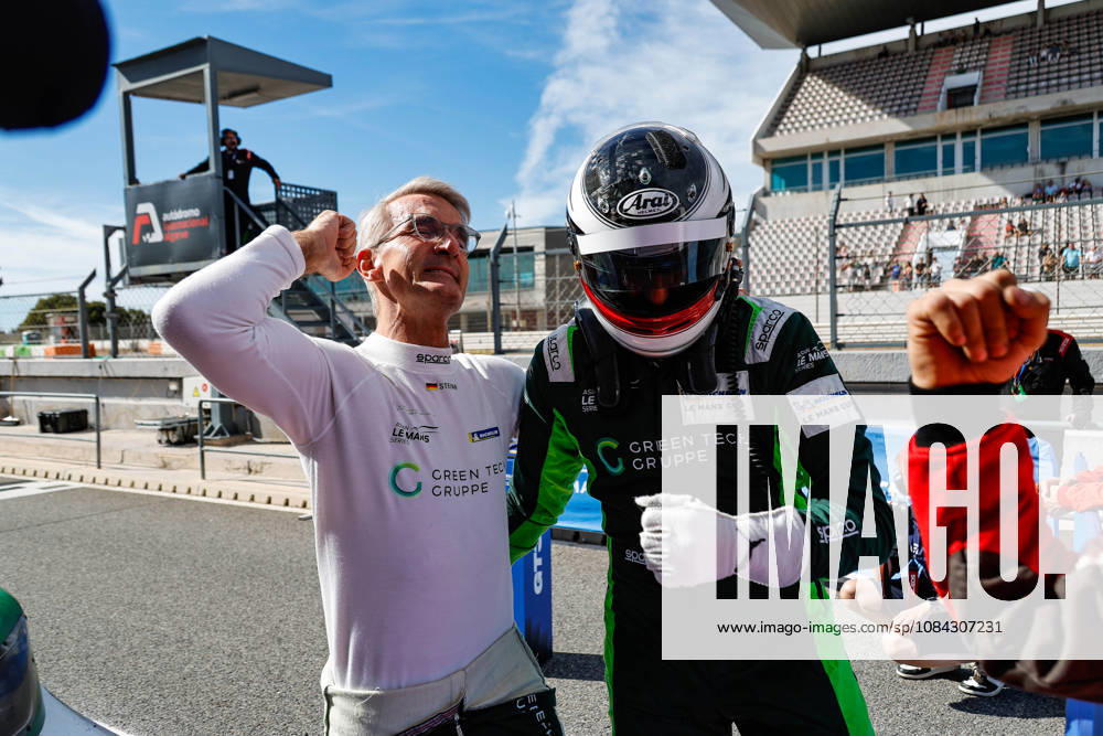 AUTO - MLC 2026 - PORTIMAO 71 AUST Stefan (ger), FERNANDEZ-LASER Felipe (ger), Rinaldi Racing, Ligier JS P325 - Toyota, LMP3 Pro Am, portrait podium, portrait celebration during the 6th round of the 2026 Michelin Le Mans Cup on the Autodromo Internacional do Algarve from October 8 to 10, 2026 in Portimao, Portugal - PortimaoPortugal