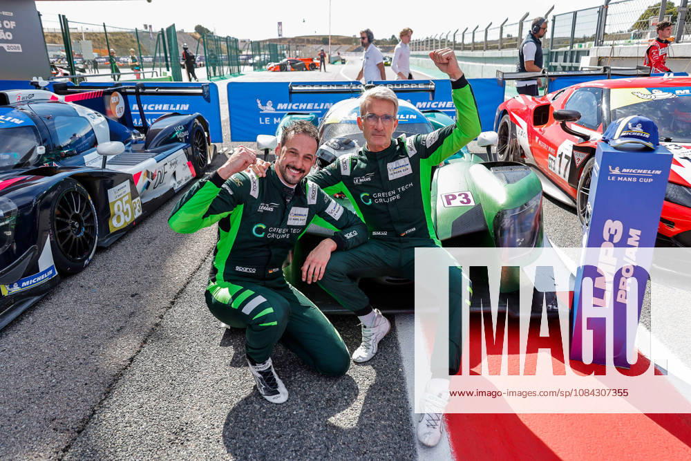 AUTO - MLC 2026 - PORTIMAO 71 AUST Stefan (ger), FERNANDEZ-LASER Felipe (ger), Rinaldi Racing, Ligier JS P325 - Toyota, LMP3 Pro Am, portrait podium, portrait celebration during the 6th round of the 2026 Michelin Le Mans Cup on the Autodromo Internacional do Algarve from October 8 to 10, 2026 in Portimao, Portugal - PortimaoPortugal