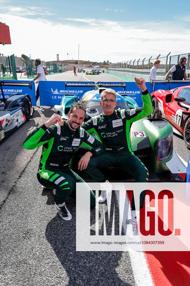 AUTO - MLC 2026 - PORTIMAO 71 AUST Stefan (ger), FERNANDEZ-LASER Felipe (ger), Rinaldi Racing, Ligier JS P325 - Toyota, LMP3 Pro Am, portrait podium, portrait celebration during the 6th round of the 2026 Michelin Le Mans Cup on the Autodromo Internacional do Algarve from October 8 to 10, 2026 in Portimao, Portugal - PortimaoPortugal