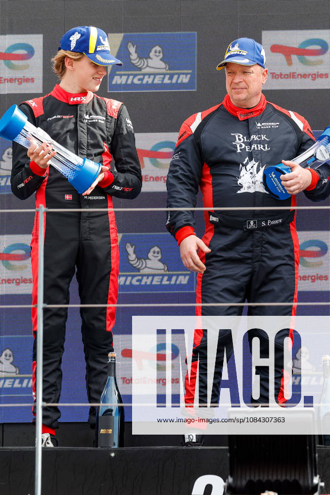 AUTO - MLC 2026 - PORTIMAO 66 PARROW Steve (ger), PEDERSEN Mikkel Gaarde (den), Rinaldi Racing, Ligier JS P325 - Toyota, LMP3 Pro Am, podium, portrait celebration during the 6th round of the 2026 Michelin Le Mans Cup on the Autodromo Internacional do Algarve from October 8 to 10, 2026 in Portimao, Portugal - PortimaoPortugal