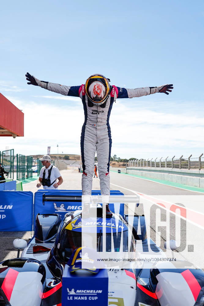 AUTO - MLC 2026 - PORTIMAO PEUGEOT Enzo (fra), R-ace GP, Duqueine D09 - Toyota, LMP3, portrait podium, portrait celebration during the 6th round of the 2026 Michelin Le Mans Cup on the Autodromo Internacional do Algarve from October 8 to 10, 2026 in Portimao, Portugal - PortimaoPortugal