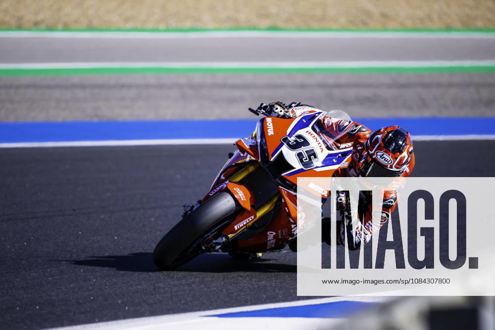 Somkiat Chantra of Honda HRC in action during the Superpole of the FIM Superbike World Championship, WM, Weltmeisterschaft at Circuito Estoril on October 10, 2026 in Cascais, Portugal. Cascais Portugal - ZUMAr200 20261010_zsp_r200_029