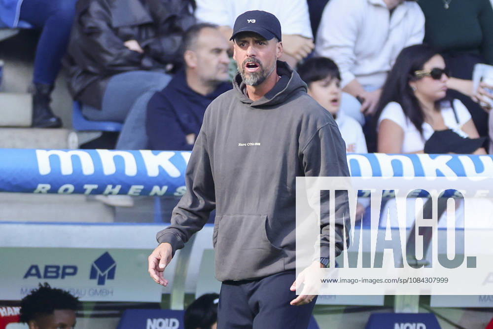 Hannover 96 coach Sandro Wagner looks disappointed during the 2. Bundesliga match between 1. FC Magdeburg and Hannover 96, Avnet Arena on October 10, 2026, in Magdeburg, Germany. Photo by Marco Steinbrenner, DeFodi Images. Coach Sandro Wagner of Hannover 96 looks dejected during the 2nd Bundesliga match between 1 FC Magdeburg and Hannover 96 at Avnet Arena on October 10, 2026 in Magdeburg, Germany. Photo by Marco Steinbrenner, DeFodi Images. DFB and DFL regulations prohibit any use of photographs as image sequences and or quasi-video. Photo by Marco Steinbrenner, DeFodi Images.