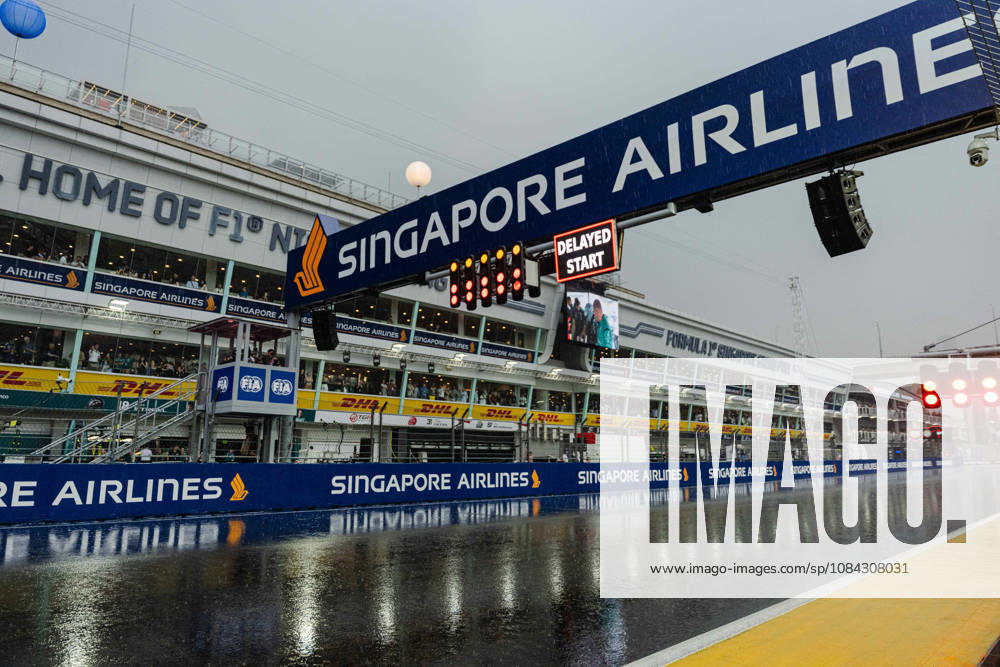2026 Formula 1 Singapore Grand Prix - Sprint Grid Rain Sprint Race on SATURDAY during the 2026 FORMULA 1 SINGAPORE AIRLINES SINGAPORE GRAND PRIX 2026 at MARINA BAY STREET CIRCUIT SINGAPORE on October 10, 2026. Photo by Tan Jun Da ABACAPRESS.COM Singapore Singapore