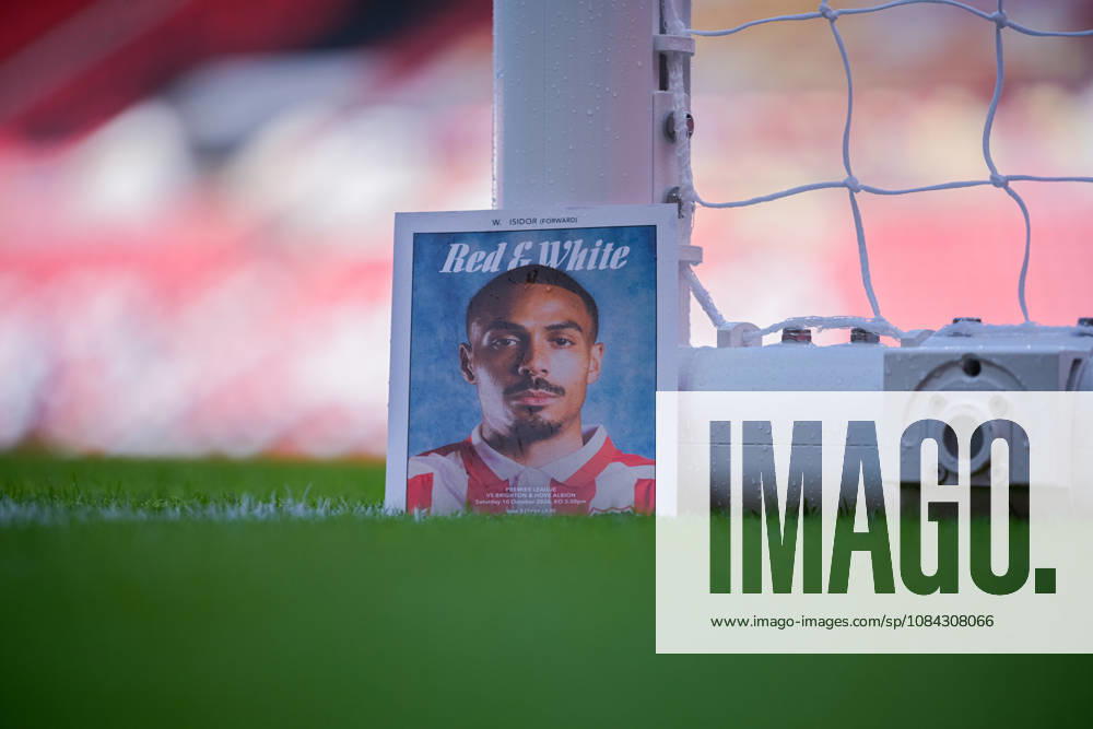 Sunderland v Brighton, Premier League, Football, Stadium Of Light, Sunderland UK - 10 Oct 2026 Match programme for Sunderland Vs Brighton Sunderland Stadium Of Light Tyne and Wear UK, UK NEWSPAPERS OUT