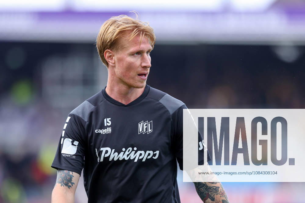 Soccer, 2. Bundesliga, VfL Osnabrück vs. SG Dynamo Dresden, Stadion an der Bremer Brücke, Matchday 7, 2026–2027 Season Bjarke Jacobsen VfL Osnabrück 15 warming up DFB regulations prohibit any use of photographs as image sequences and or quasi-video Photo by WilkowskixPressefotoKochx Lower Saxony, Germany