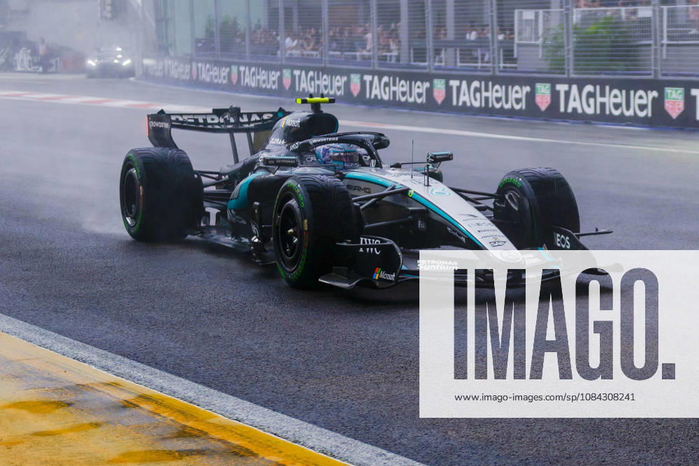 10th October 2026; Marina Bay, Singapore; Formula 1, Singapore Grand Prix, Sprint Race and Qualifying Day; Kimi Antonelli (12) of Italy and Mercedes-AMG PETRONAS Formula One Team DavidxAsh