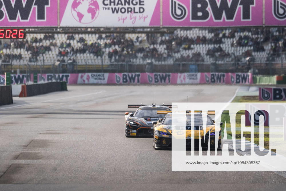 GER, Motorsports, ADAC DTM, 2026 Season, Hockenheimring Maximilian Paul Germany, TGI Team by GRT, Grasser, Lamborghini Temerario GT3, 19 ahead of Ben Dörr Germany, Dörr Motorsport, McLaren 720S GT3 Evo, 25 at the DTM Final Weekend at the Hockenheimring, Hockenheim, Hockenheimring, Baden-Württemberg, Germany