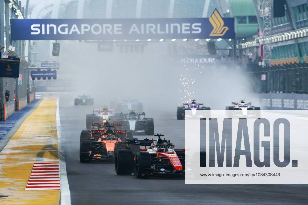 16 LECLERC Charles mco, Scuderia Ferrari SF 26, action F1 GP 17 Singapore 2026 F1 GP 17 Singapore 2026 81 PIASTRI Oscar out, McLaren F1 Team MCL40, action F1 GP 17 Singapore 2026 Singapore