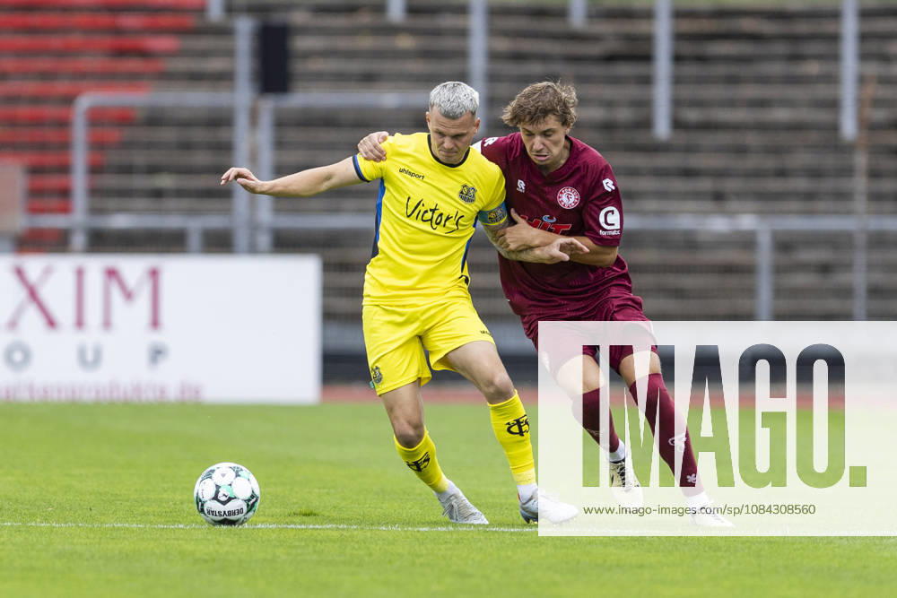 3rd Division, Fortuna Cologne 1 FC Saarbrücken 10 10 2026 Florian Pick 1 FC Saarbrücken, 20, Maximilian Fischer, Fortuna Cologne, 3 3rd Division, Fortuna Cologne 1 FC Saarbrücken, Matchday 8, on October 10, 2026, Südstadion, Cologne. DFB regulations prohibit any use of photographs as image sequences and or quasi-video.