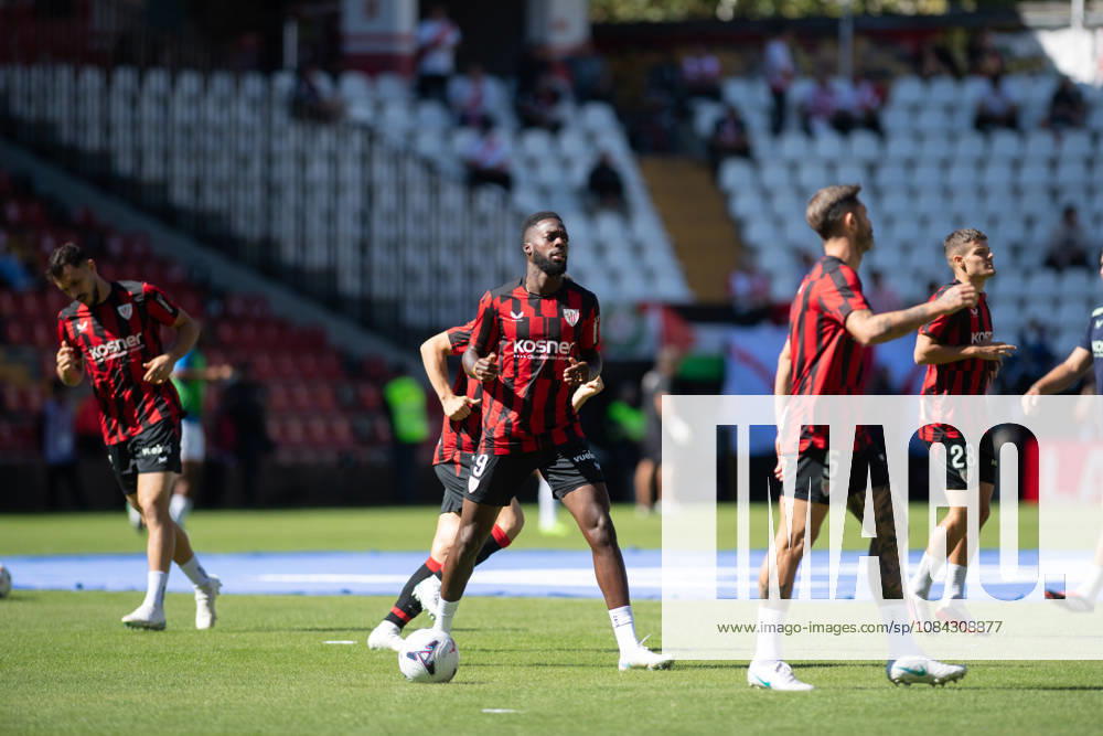 ESP LaLiga EA Sports Rayo Vallecano vs. Athletic Club: Inaki Williams of Athletic warms up during the LaLiga EA Sports match between Rayo Vallecano and Athletic Club, played at Vallecas Stadium in Madrid on October 10, 2026, in Spain. Spanish Soccer