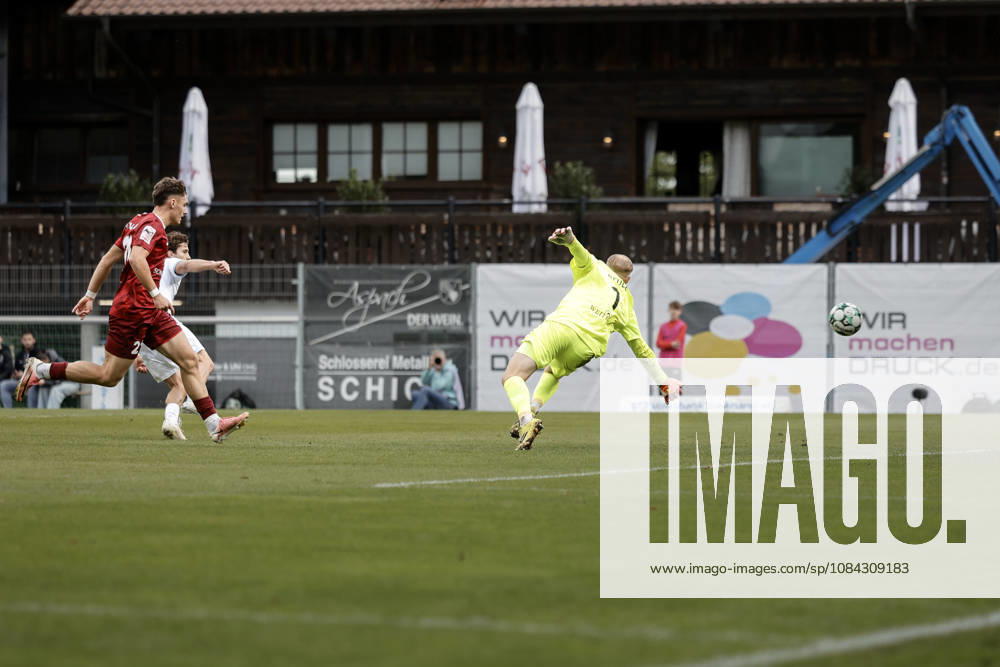 Soccer 3rd Division, SG Sonnenhof Grossaspach vs. SV Waldhof Mannheim, 1-1 draw thanks to a goal by Lovis Bierschenk of SV Waldhof Mannheim, 7