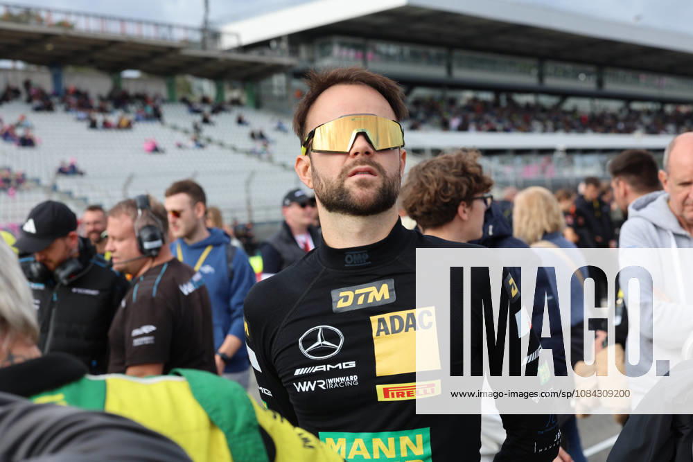 Hockenheim, Germany, October 9–11, 2026; DTM 2026 Season Finale at the Hockenheimring; Saturday, Race 1; Pictured: Jules Gounon (FRA, 48) in a close-up shot, looking up at the cloudy sky; Hockenheimring, Baden-Württemberg