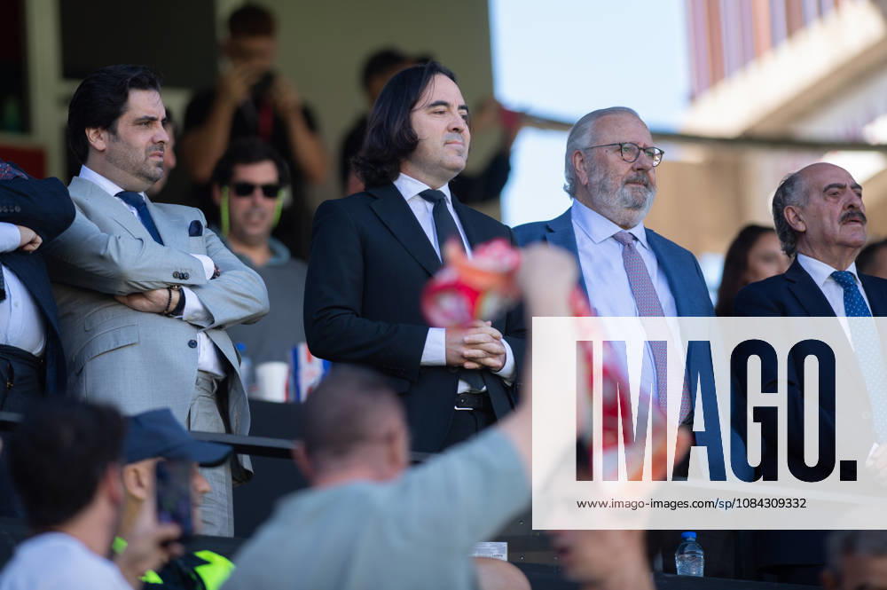 ESP LaLiga EA Sports Rayo Vallecano vs. Athletic Club Raúl Martín Presa, president of Rayo Vallecano, during the LaLiga EA Sports match between Rayo Vallecano and Athletic Club played at Vallecas Stadium in Madrid on October 10, 2026, in Spain. Spanish Soccer