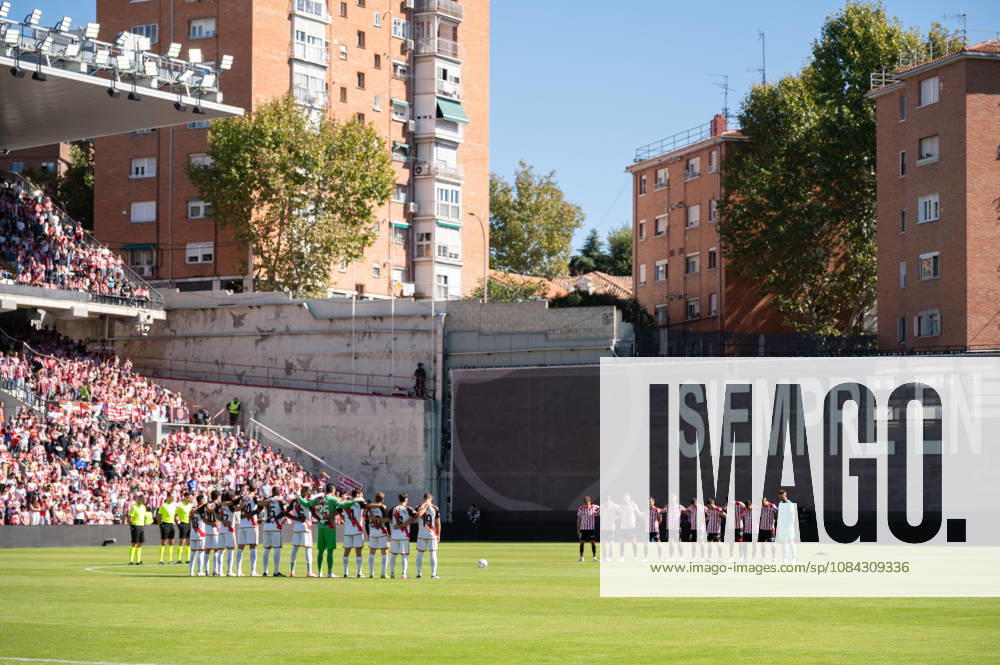 ESP LaLiga EA Sports Rayo Vallecano vs. Athletic Club presentation during the LaLiga EA Sports match between Rayo Vallecano and Athletic Club, played at Vallecas Stadium in Madrid on October 10, 2026, in Spain. Spanish Soccer