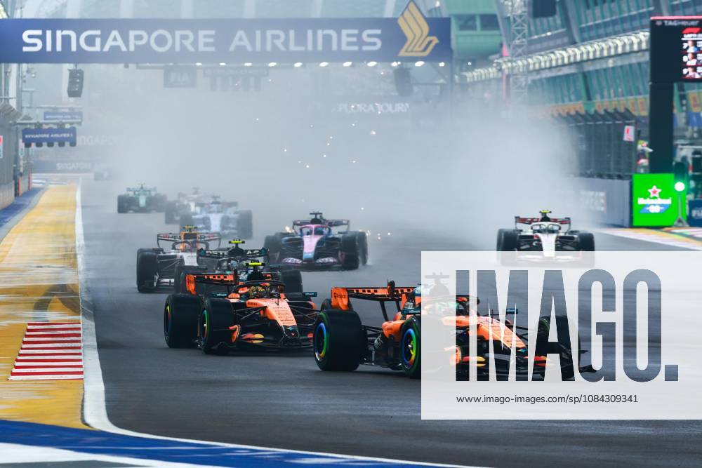 01 NORRIS Lando gbr, McLaren F1 Team MCL40, action 81 PIASTRI Oscar out, McLaren F1 Team MCL40, action F1 GP 17 Singapore 2026 F1 GP 17 Singapore 2026 81 PIASTRI Oscar out, McLaren F1 Team MCL40, action F1 GP 17 Singapore 2026 Singapore