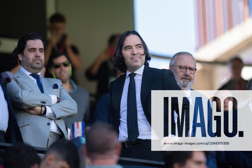 ESP LaLiga EA Sports Rayo Vallecano vs. Athletic Club Raúl Martín Presa, president of Rayo Vallecano, during the LaLiga EA Sports match between Rayo Vallecano and Athletic Club played at Vallecas Stadium in Madrid on October 10, 2026, in Spain. Spanish Soccer