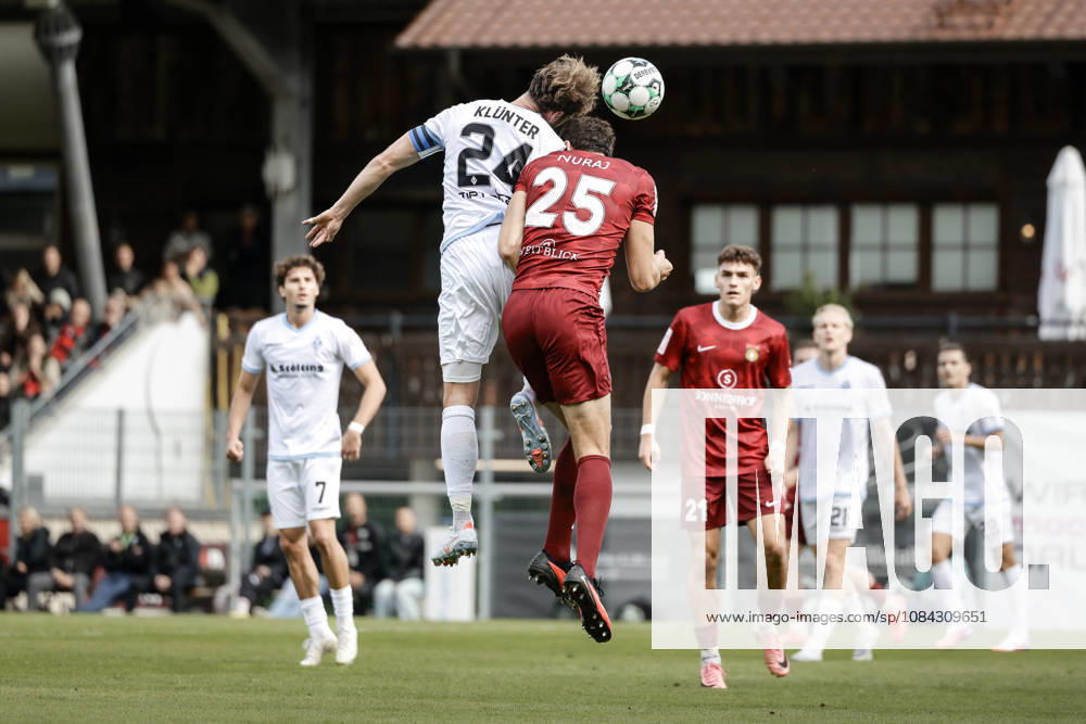 Soccer 3rd Division, SG Sonnenhof Grossaspach vs. SV Waldhof Mannheim, Lukas Klünter (SV Waldhof Mannheim) scored 24 goals, leading to a 1–2 result