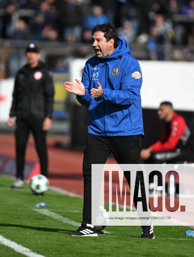 Soccer 3rd Division, Fortuna Cologne vs. Saarbrücken, Coach Argirios Giannikis, Saarbrücken vs. Cologne