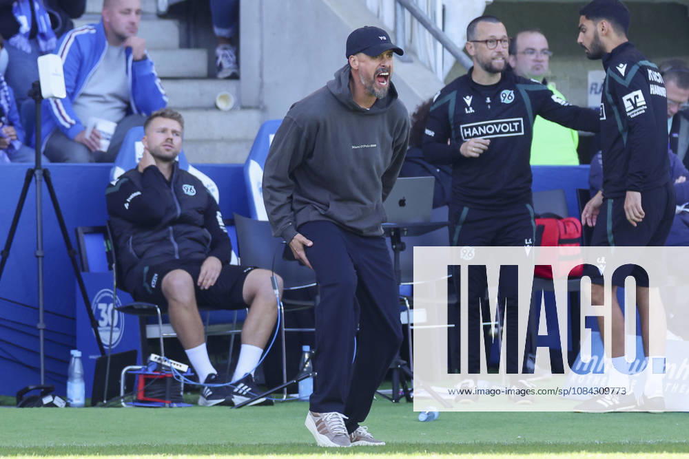 Hannover 96 coach Sandro Wagner looks disappointed during the 2. Bundesliga match between 1. FC Magdeburg and Hannover 96, Avnet Arena on October 10, 2026, in Magdeburg, Germany. Photo by Marco Steinbrenner, DeFodi Images. Coach Sandro Wagner of Hannover 96 looks dejected during the 2nd Bundesliga match between 1 FC Magdeburg and Hannover 96 at Avnet Arena on October 10, 2026 in Magdeburg, Germany. Photo by Marco Steinbrenner, DeFodi Images. DFB and DFL regulations prohibit any use of photographs as image sequences and or quasi-video. Photo by Marco Steinbrenner, DeFodi Images.