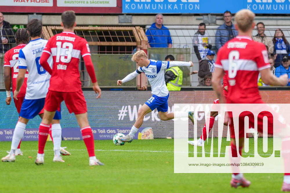 German Soccer, 3rd Division, Matchday 8, Hänsch Arena, Meppen, Emsland, Lower Saxony, SV Meppen vs. VfB Stuttgart U21, VfB Stuttgart II Luca Prasse SV Meppen, 31