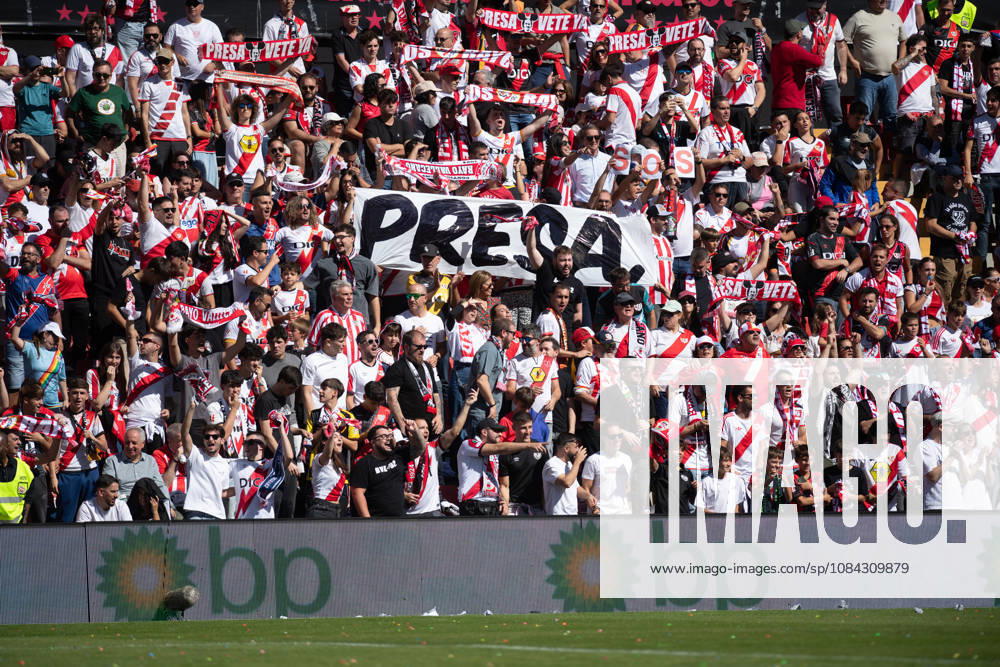 ESP LaLiga EA Sports Rayo Vallecano vs. Athletic Club Paper balls and paper airplanes were thrown in Vallecas as a form of protest against Rayo Vallecano president Martin Presa during the LaLiga EA Sports match between Rayo Vallecano and Athletic Club, played at Vallecas Stadium in Madrid on October 10, 2026, in Spain. Spain Soccer