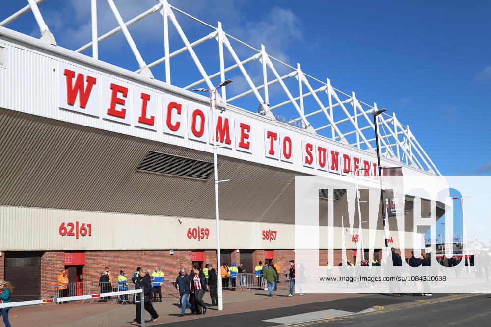 10th October 2026; Stadium of Light, Sunderland, England; Premier League Football, Sunderland versus Brighton and Hove Albion; View outside of the Stadium of Light DavexLofthouse