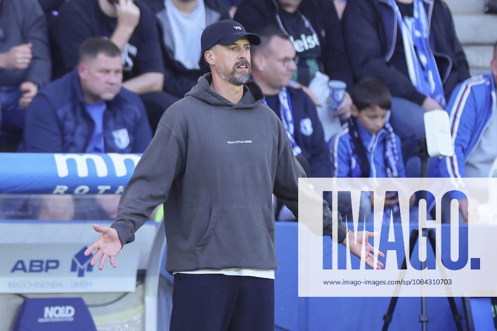Hannover 96 coach Sandro Wagner looks disappointed during the 2. Bundesliga match between 1. FC Magdeburg and Hannover 96, Avnet Arena on October 10, 2026, in Magdeburg, Germany. Photo by Marco Steinbrenner, DeFodi Images. Coach Sandro Wagner of Hannover 96 looks dejected during the 2nd Bundesliga match between 1 FC Magdeburg and Hannover 96 at Avnet Arena on October 10, 2026 in Magdeburg, Germany. Photo by Marco Steinbrenner, DeFodi Images. DFB and DFL regulations prohibit any use of photographs as image sequences and or quasi-video. Photo by Marco Steinbrenner, DeFodi Images.