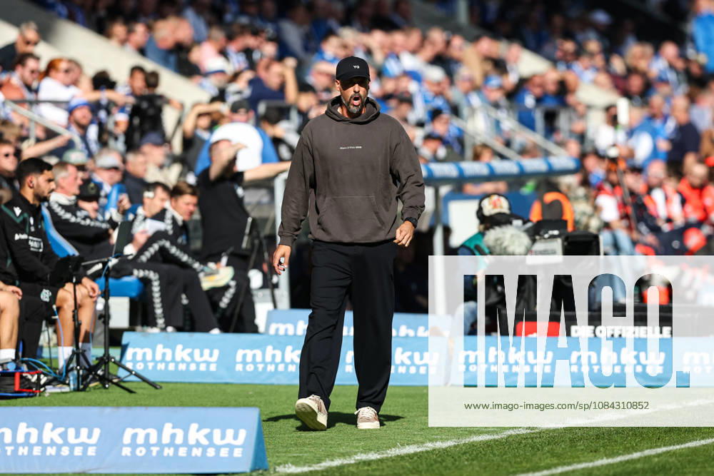 Coach Sandro Wagner, Hannover 96, 2nd Bundesliga, 2026–2027 Season, 1. FC Magdeburg vs. Hannover 96 at the Avnet Arena in Magdeburg; soccer, man, men, Germany