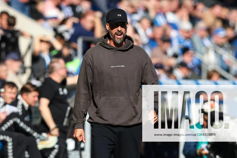 Coach Sandro Wagner, Hannover 96, 2nd Bundesliga, 2026–2027 Season, 1. FC Magdeburg vs. Hannover 96 at the Avnet Arena in Magdeburg; soccer, man, men, Germany