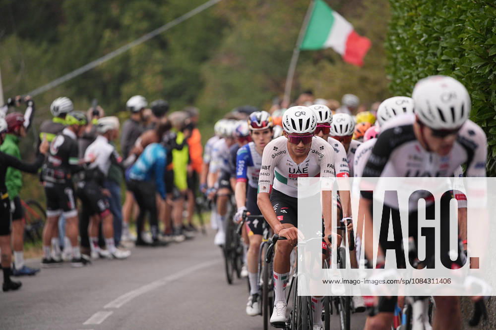 Mexico s Isaac Del Toro Romero of UAE Team Emirates XRG during the 120th edition of the Il Lombardia, Tour of Lombardy cycling race, a 239 km one day race from Bergamo to Como on October 10, 2026, Italy.