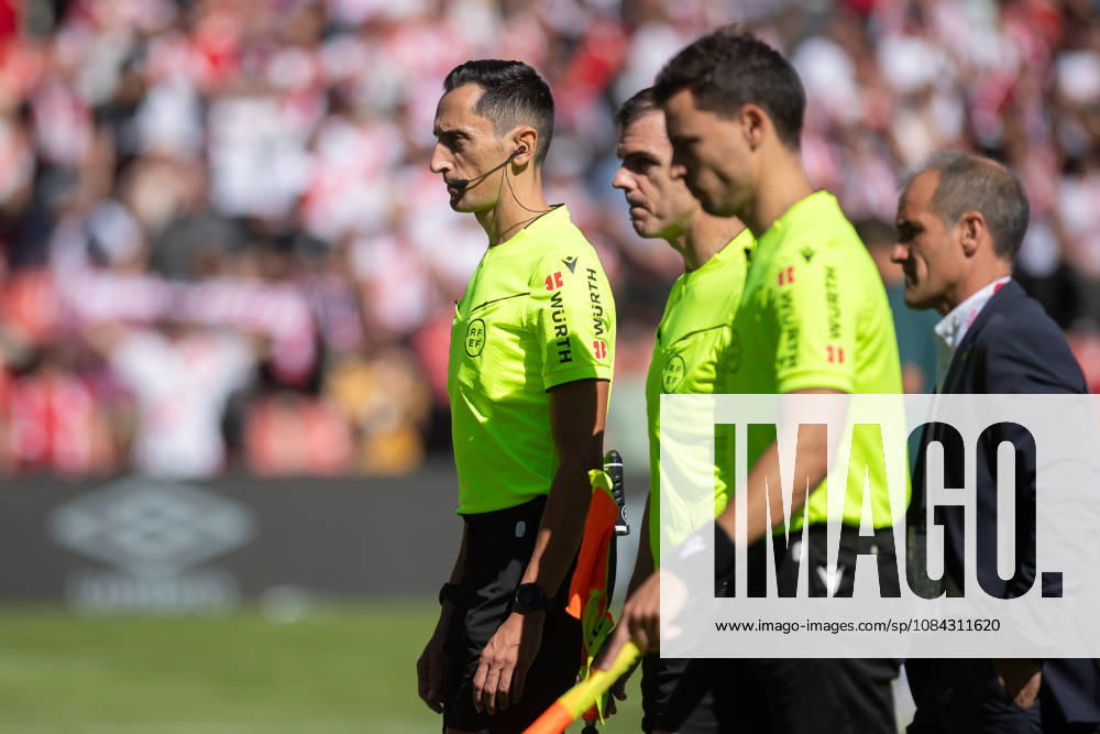 ESP LaLiga EA Sports Rayo Vallecano vs. Athletic Club Jose Maria Sanchez Martinez refereed the LaLiga EA Sports match between Rayo Vallecano and Athletic Club, played at Vallecas Stadium in Madrid on October 10, 2026, in Spain. Spanish Soccer