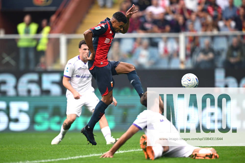 Mg Genova 10 10 2026 - campionato di calcio serie A Genoa-Fiorentina foto Matteo Gribaudi Image nella foto: gol Messias Junior