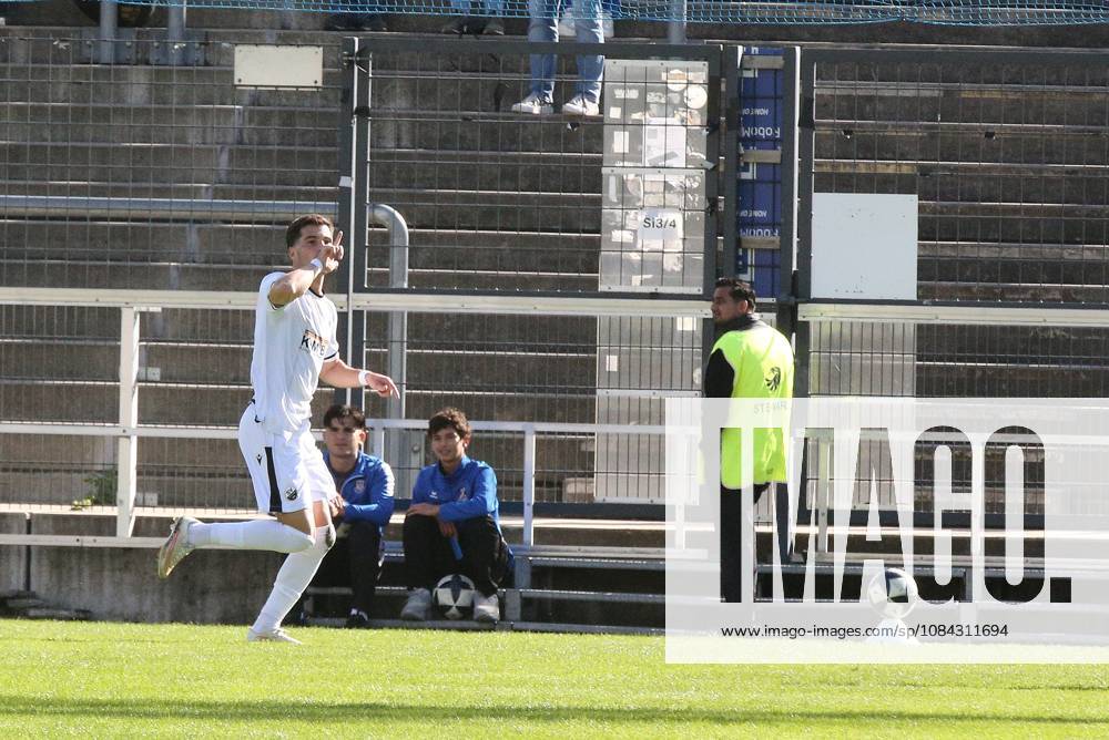 Frankfurt am Main, PSD Bank Arena, Regionalliga Southwest, 2026–2027 Season, FSV Frankfurt vs. SV Sandhausen, Celebration after Mert Tasdelen s goal to make it 1–2 for Sandhausen