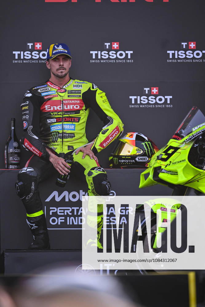 MOTO - MOTO GP - GRAND PRIX OF INDONESIA 2026 DI GIANNANTONIO Fabio (ita), Pertamina Enduro VR46 Racing Team, Ducati Desmosedici GP26, podium, portrait during the 2026 MotoGP Pertamina Grand Prix of Indonesia on the Mandalika circuit from October 9 to 11, at West Nusa Tenggara, Indonesia - West Nusa TenggaraIndonesia