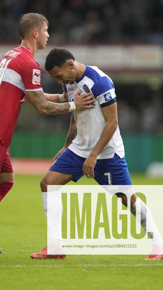 Hänsch Arena, Meppen, GER, 3rd Division, Matchday 9: SV Meppen vs. VfB Stuttgart II, Oliver Schmitt, SV Meppen 7. DFL regulations prohibit any use of photographs as image sequences and or quasi-video. Meppen, Lower Saxony, Hänsch Arena
