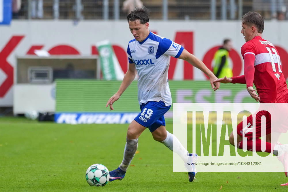German Soccer, 3rd Division, Matchday 8, Hänsch Arena, Meppen, Emsland, Lower Saxony, SV Meppen vs. VfB Stuttgart U21, VfB Stuttgart II Luis Sprekelmeyer SV Meppen, 19