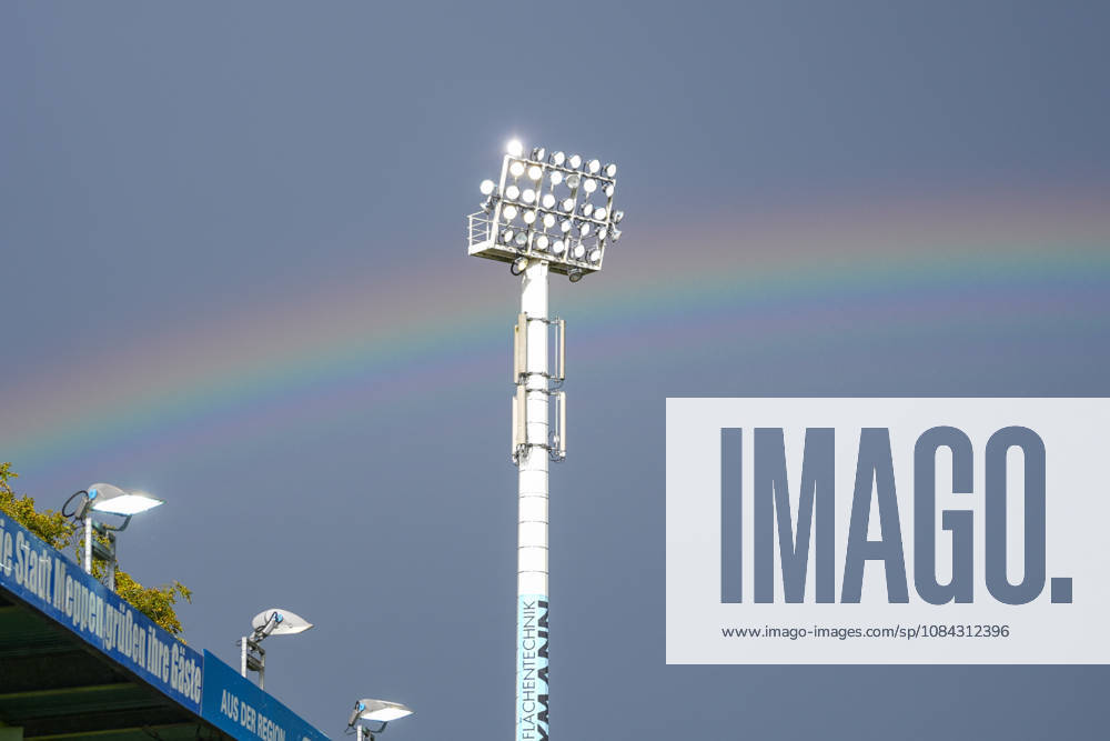 German Soccer, 3rd Division, Matchday 8, Hänsch Arena, Meppen, Emsland, Lower Saxony, SV Meppen vs. VfB Stuttgart U21, VfB Stuttgart II Rainbow