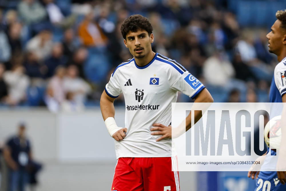 Martin Adeline, Hamburger SV, 05, Germany, Soccer, Bundesliga 1, Matchday 5, 2026–2027, TSG Hoffenheim vs. Hamburger SV, October 10, 2026, Sinsheim SNP Arena, Germany