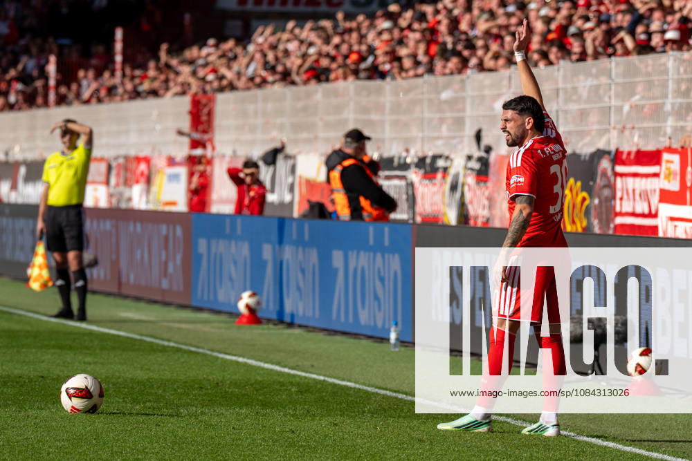 German Soccer 1st Bundesliga, Matchday 5, 2026–2027, 1. FC Union Berlin vs. SV Elversberg on October 10, 2026, at the Stadion An der Alten Försterei in Berlin; Kastriot Imeri, 1. FC Union Berlin, 30