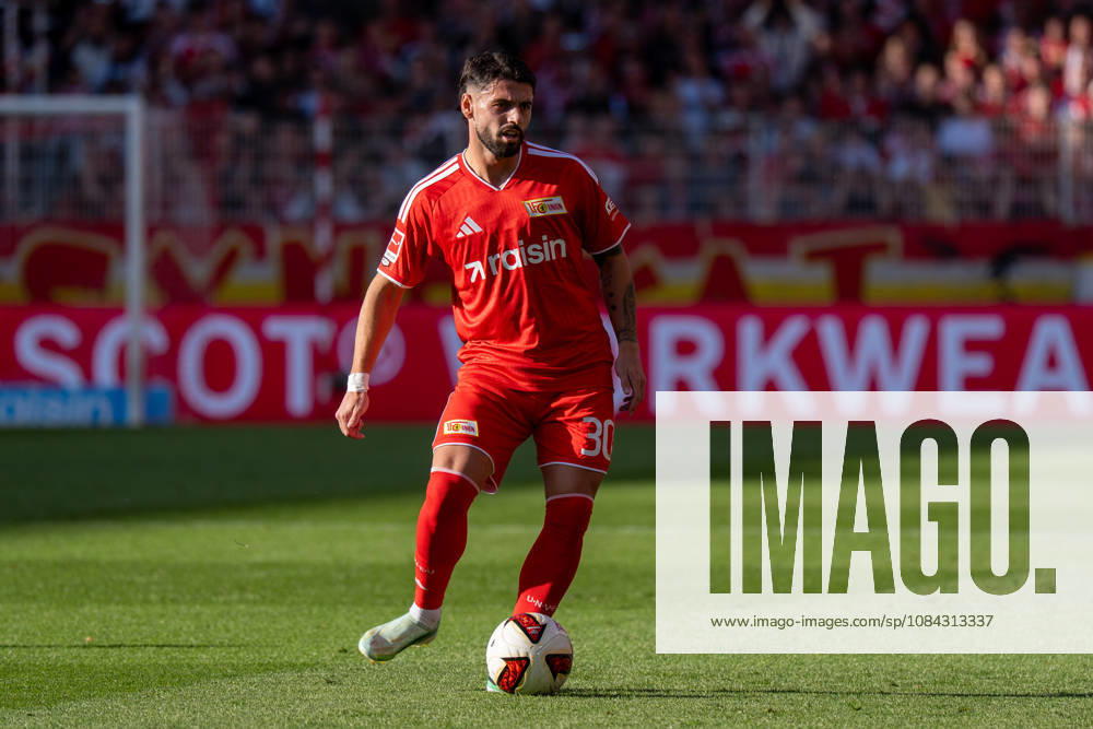 German Soccer Bundesliga 1, Matchday 5, 2026–2027, 1. FC Union Berlin vs. SV Elversberg on October 10, 2026, at the Stadion An der Alten Försterei in Berlin; Kastriot Imeri, 1. FC Union Berlin, 30 on the ball