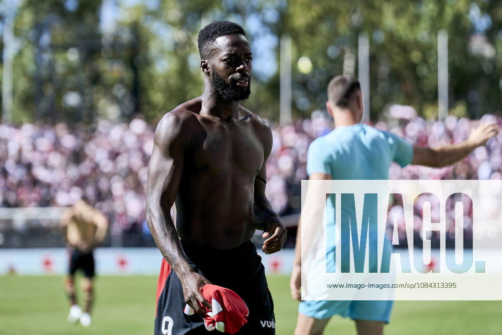 Inaki Williams of Athletic Club during the Spanish League, LaLiga EA Sports, football match played between Rayo Vallecano and Athletic Club at Vallecas stadium on October 10, 2026, in Madrid, Spain. Madrid Spain - ZUMAa181 20261010_zaa_a181_020